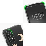 Husa Kwmobile pentru Xiaomi Redmi Note 11/Redmi Note 11s, Silicon, Transparent/Auriu, 57822.04 fotografia produsului View 12 S