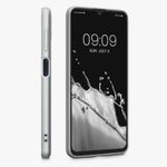 Husa Kwmobile pentru Samsung Galaxy M32 4G, Silicon, Gri, 57951.67 fotografia produsului View 4 S