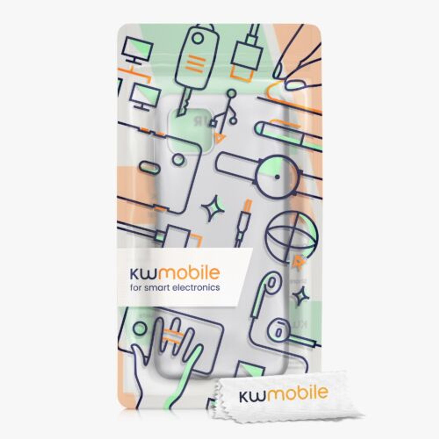 Husa Kwmobile pentru Samsung Galaxy M32 4G, Silicon, Gri, 57951.67 fotografia produsului View 6 L