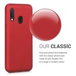 Husa pentru Samsung Galaxy A20e, Silicon, Rosu, 48739.36 fotografia produsului View 4 S