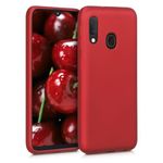 Husa pentru Samsung Galaxy A20e, Silicon, Rosu, 48739.36 fotografia produsului