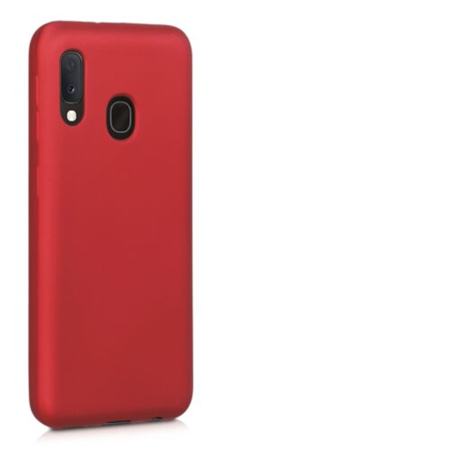 Husa pentru Samsung Galaxy A20e, Silicon, Rosu, 48739.36 fotografia produsului View 8 L