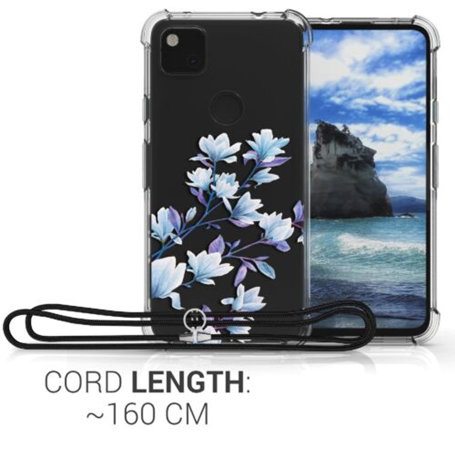 Husa pentru Google Pixel 4a, Silicon, Multicolor, 53079.07 fotografia produsului View 4 L