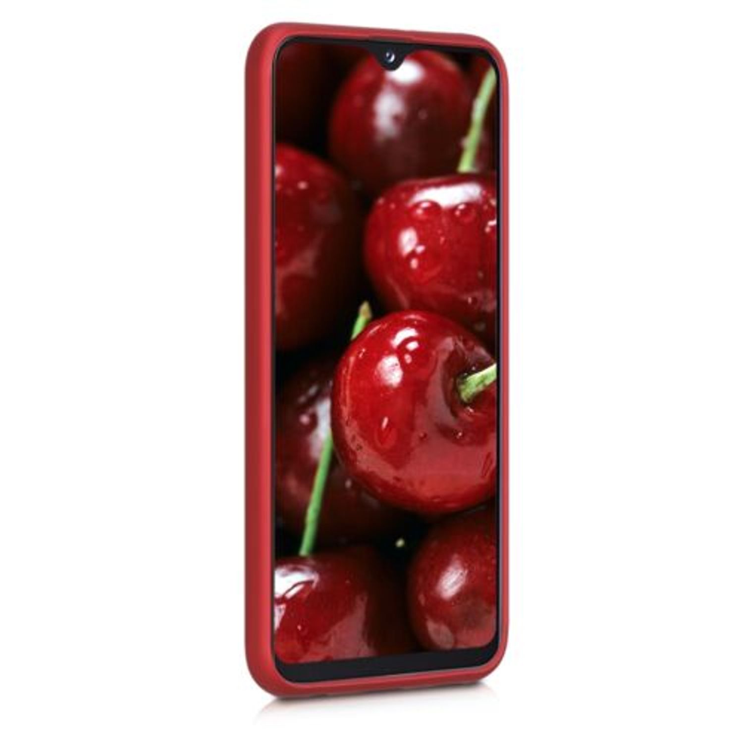 Husa pentru Samsung Galaxy A20e, Silicon, Rosu, 48739.36 fotografia produsului View 3 L