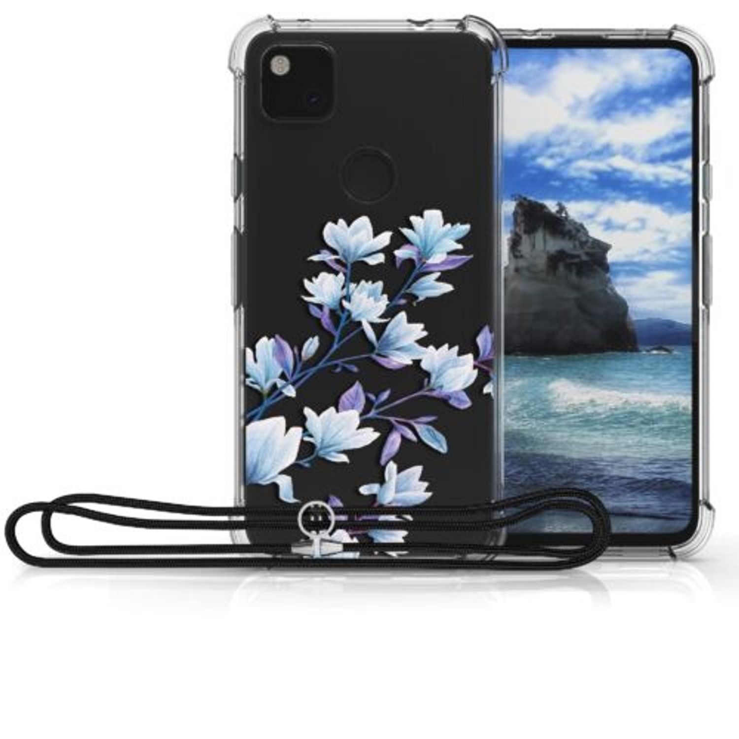 Husa pentru Google Pixel 4a, Silicon, Multicolor, 53079.07 fotografia produsului View 8 L