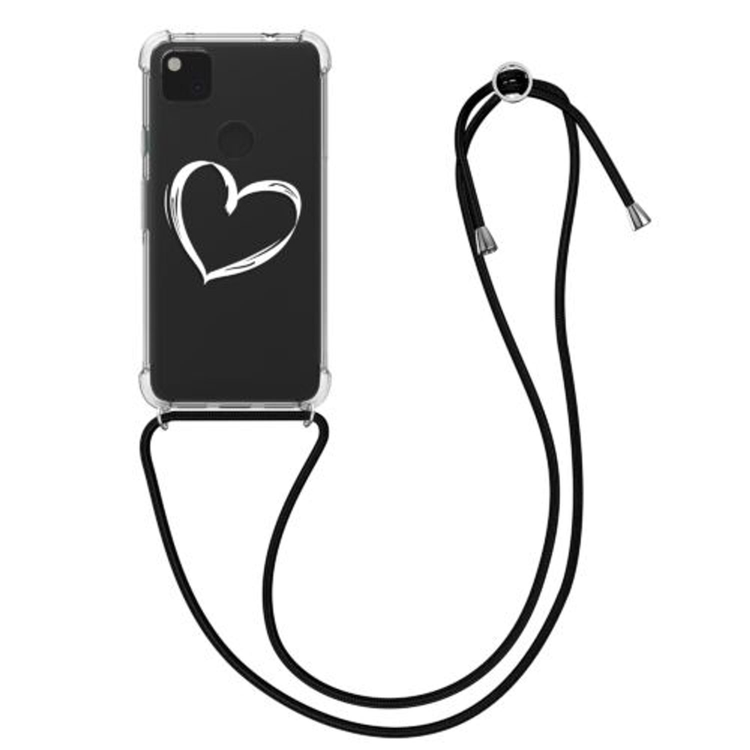 Husa pentru Google Pixel 4a, Silicon, Alb, 53079.09 fotografia produsului