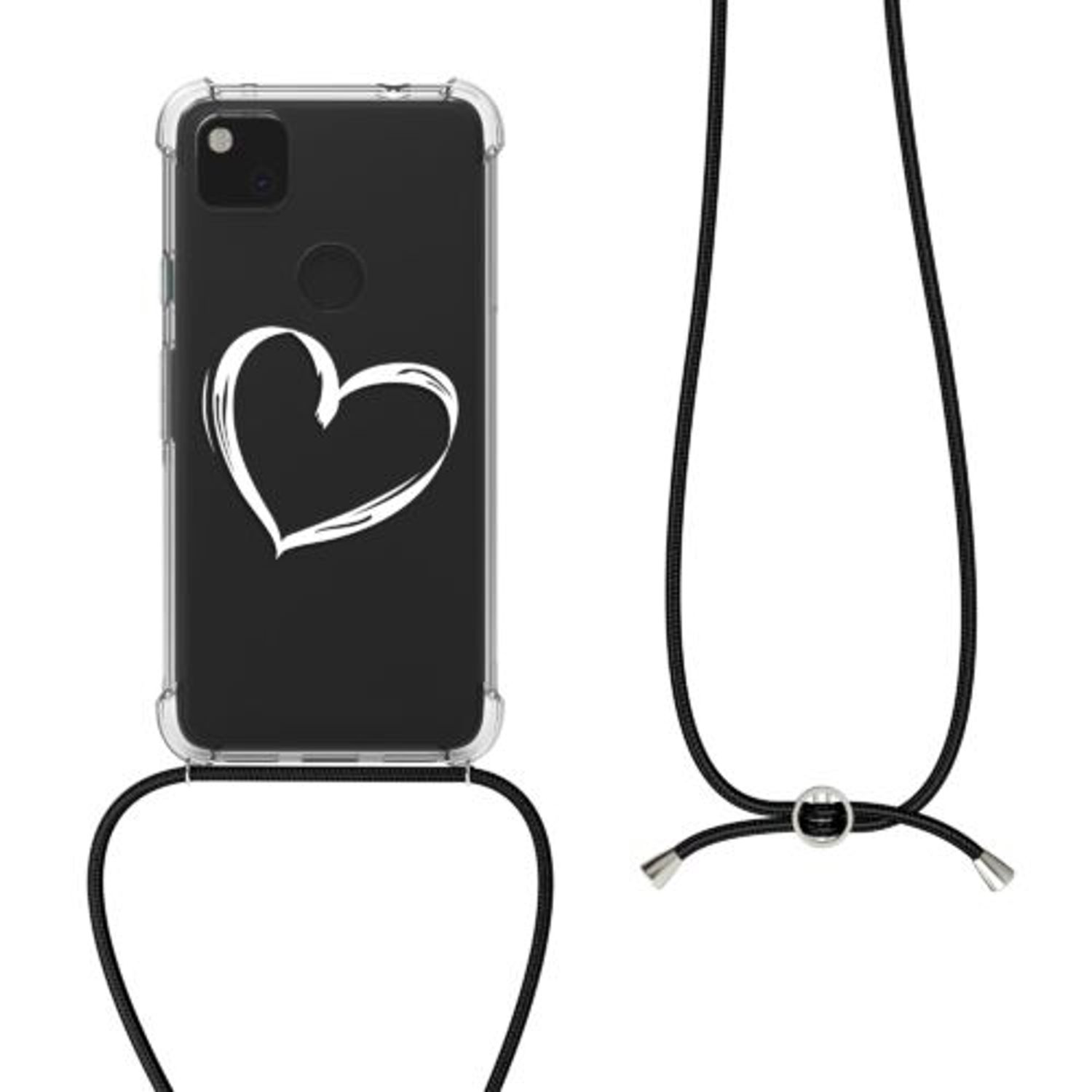 Husa pentru Google Pixel 4a, Silicon, Alb, 53079.09 fotografia produsului View 3 L