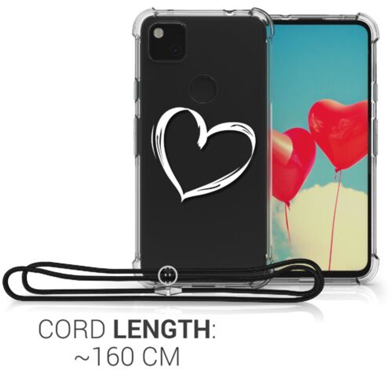 Husa pentru Google Pixel 4a, Silicon, Alb, 53079.09 fotografia produsului View 5 L