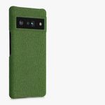 Husa pentru Google Pixel 6 Pro, Textil, Verde, 56945.07, Kwmobile fotografia produsului View 8 S