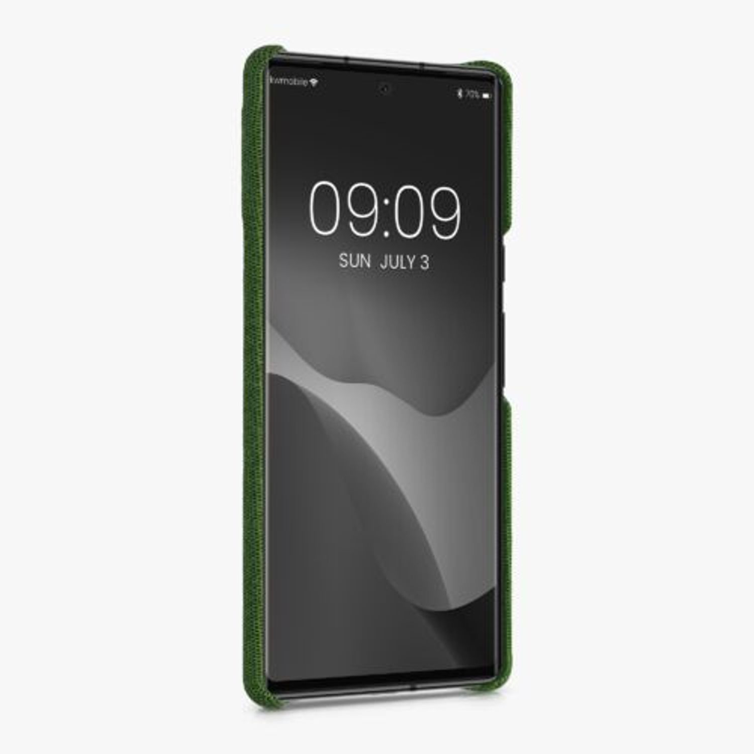 Husa pentru Google Pixel 6 Pro, Textil, Verde, 56945.07, Kwmobile fotografia produsului View 3 L