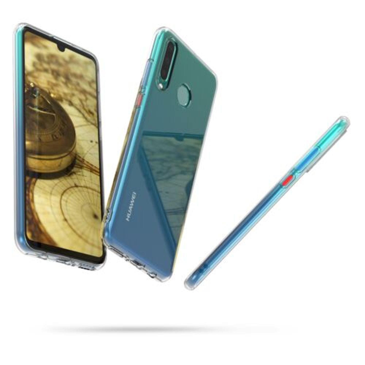 Husa pentru Huawei P30 Lite, Silicon, Gold, 47501.03 fotografia produsului View 5 L