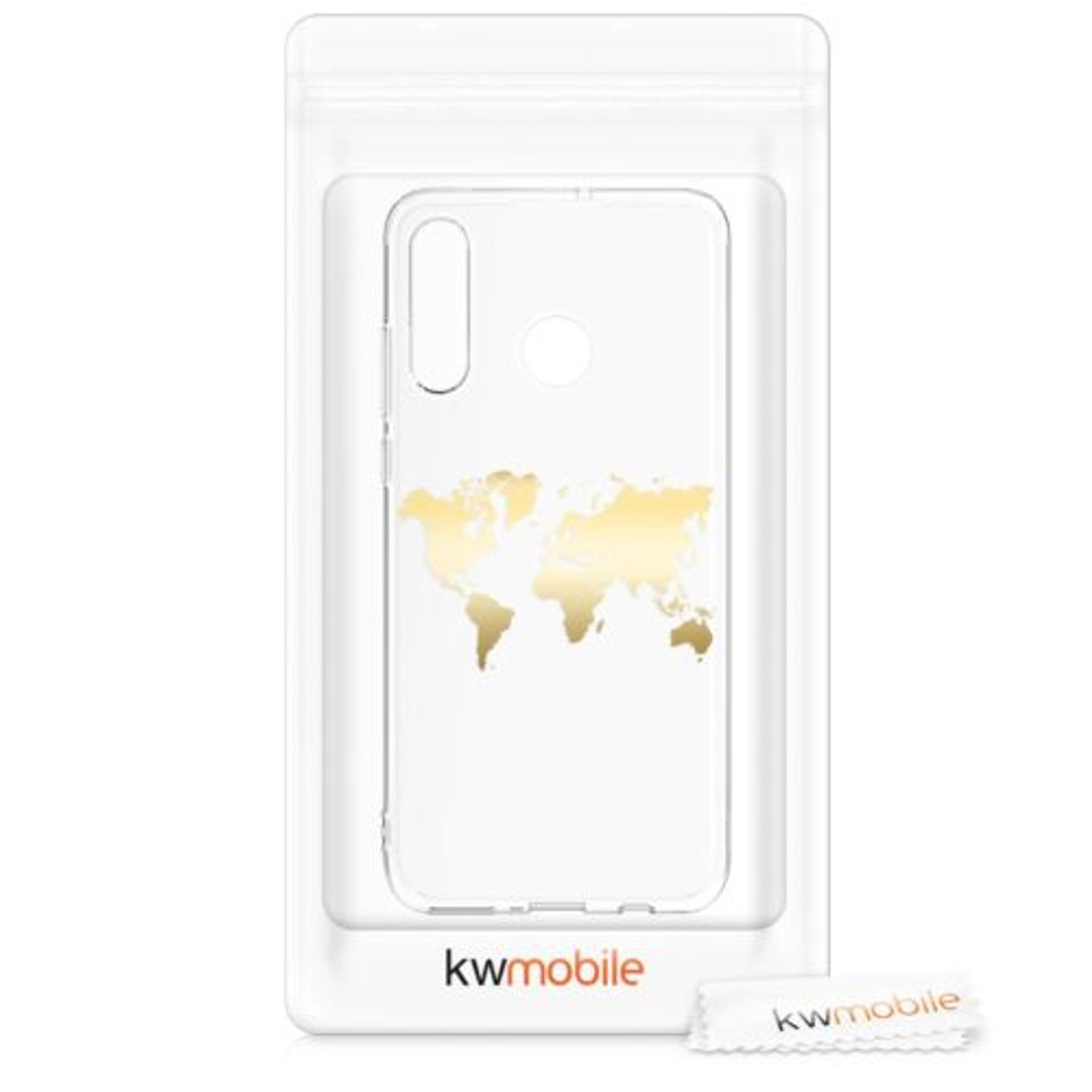 Husa pentru Huawei P30 Lite, Silicon, Gold, 47501.03 fotografia produsului View 7 L
