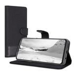 Husa pentru Motorola One 5G Ace, Textil, Negru, 54622.73 fotografia produsului View 2 S