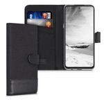 Husa pentru Motorola One 5G Ace, Textil, Negru, 54622.73 fotografia produsului