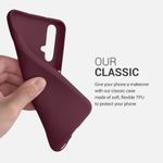 Husa pentru Huawei Nova 5T, Silicon, Rosu, 51520.190 fotografia produsului View 4 S