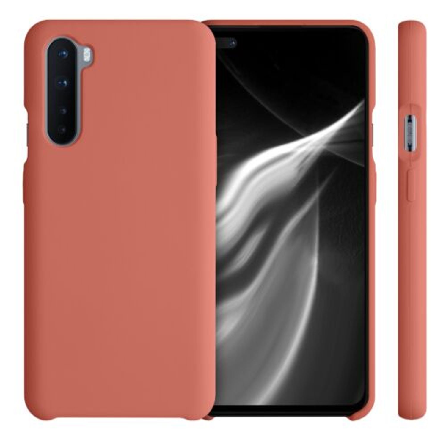 Husa pentru OnePlus Nord, Silicon, Roz, 51871.215 fotografia produsului View 2 L