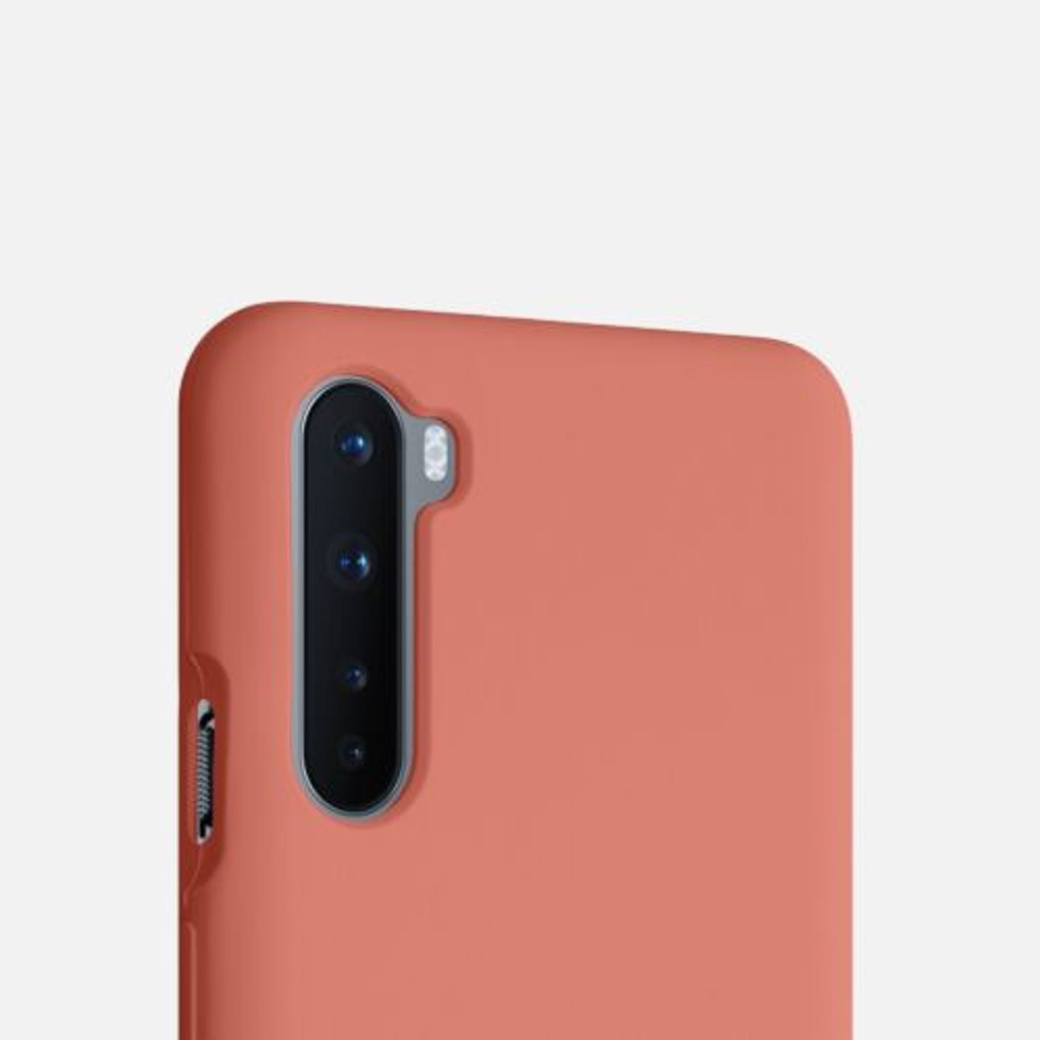 Husa pentru OnePlus Nord, Silicon, Roz, 51871.215 fotografia produsului View 8 L