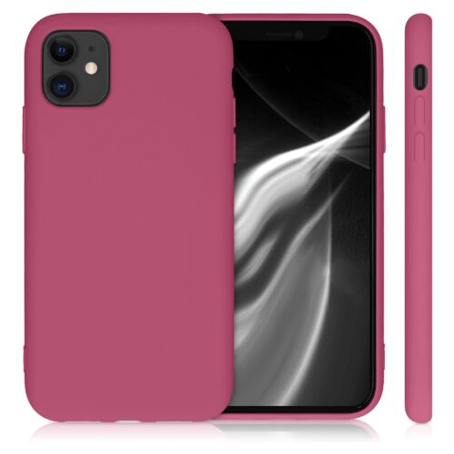 Husa pentru Apple iPhone 11, Silicon, Roz, 50791.213 fotografia produsului View 2 L