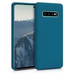 Husa pentru Samsung Galaxy S10 Plus, Silicon, Verde, 49028.57 fotografia produsului