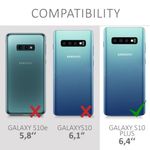 Husa pentru Samsung Galaxy S10 Plus, Silicon, Verde, 49028.57 fotografia produsului View 6 S