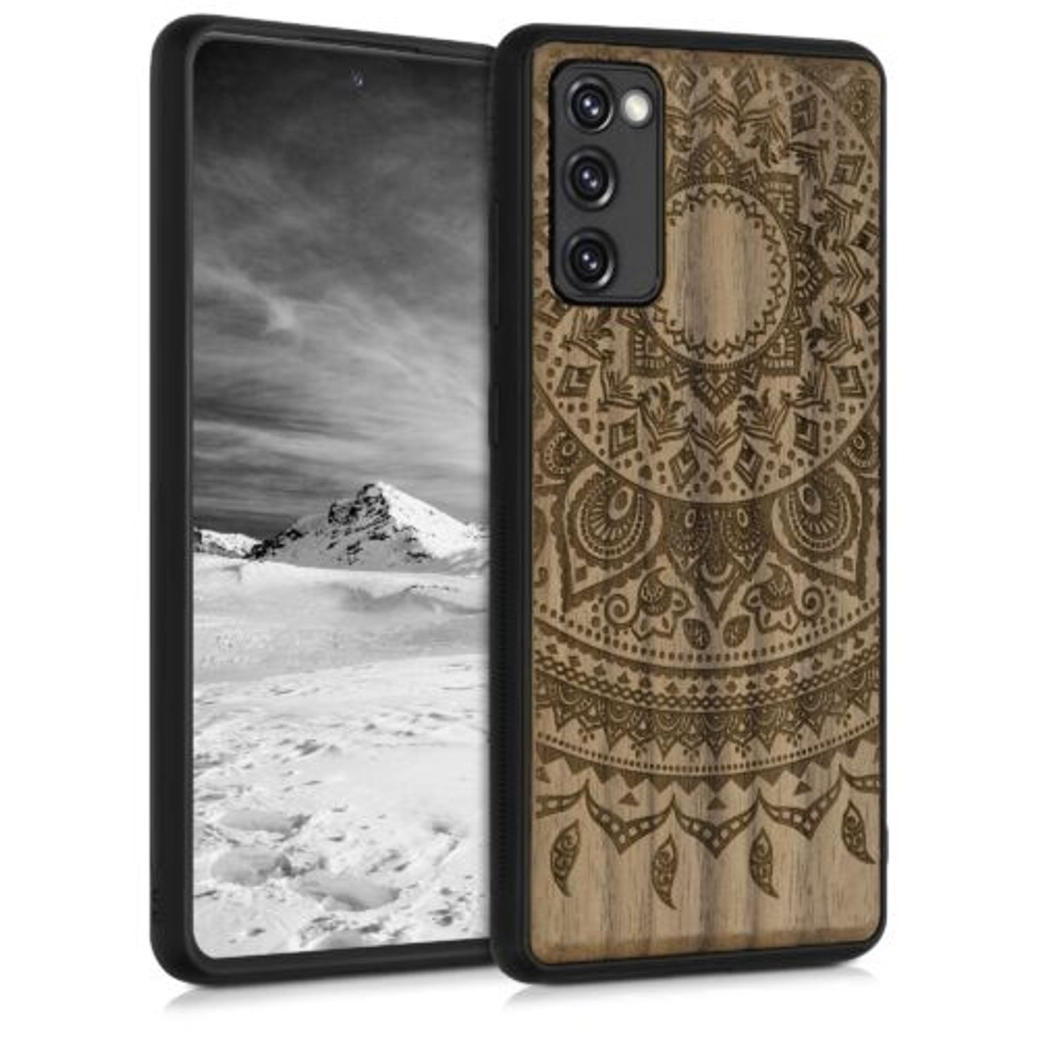 Husa pentru Samsung Galaxy S20 FE, Lemn, Maro, 54370.05 fotografia produsului