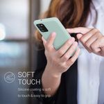Husa pentru Samsung Galaxy A02s, Silicon, Verde, 55415.200 fotografia produsului View 4 S