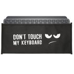 Husa pentru tastatura Logitech MX Mechanical Mini Wireless, Kwmobile, Negru/Alb, Plastic, 59053.01 fotografia produsului