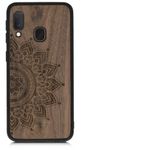 Husa pentru Samsung Galaxy A20e, Lemn, Maro, 48751.01 fotografia produsului View 4 S
