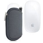 Husa pentru mouse Apple Magic Mouse 2/Magic Mouse 1, Kwmobile, Gri, Neopren, 51117.22 fotografia produsului View 2 S