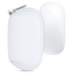 Husa pentru mouse Apple Magic Mouse 2/Magic Mouse 1, Kwmobile, Alb, Neopren, 51117.02 fotografia produsului
