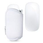 Husa pentru mouse Apple Magic Mouse 2/Magic Mouse 1, Kwmobile, Alb, Neopren, 51117.02 fotografia produsului View 2 S