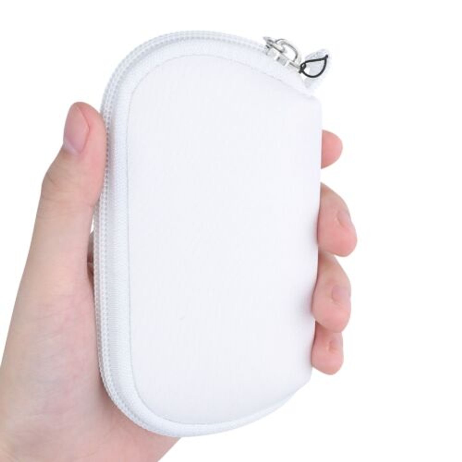 Husa pentru mouse Apple Magic Mouse 2/Magic Mouse 1, Kwmobile, Alb, Neopren, 51117.02 fotografia produsului View 5 L