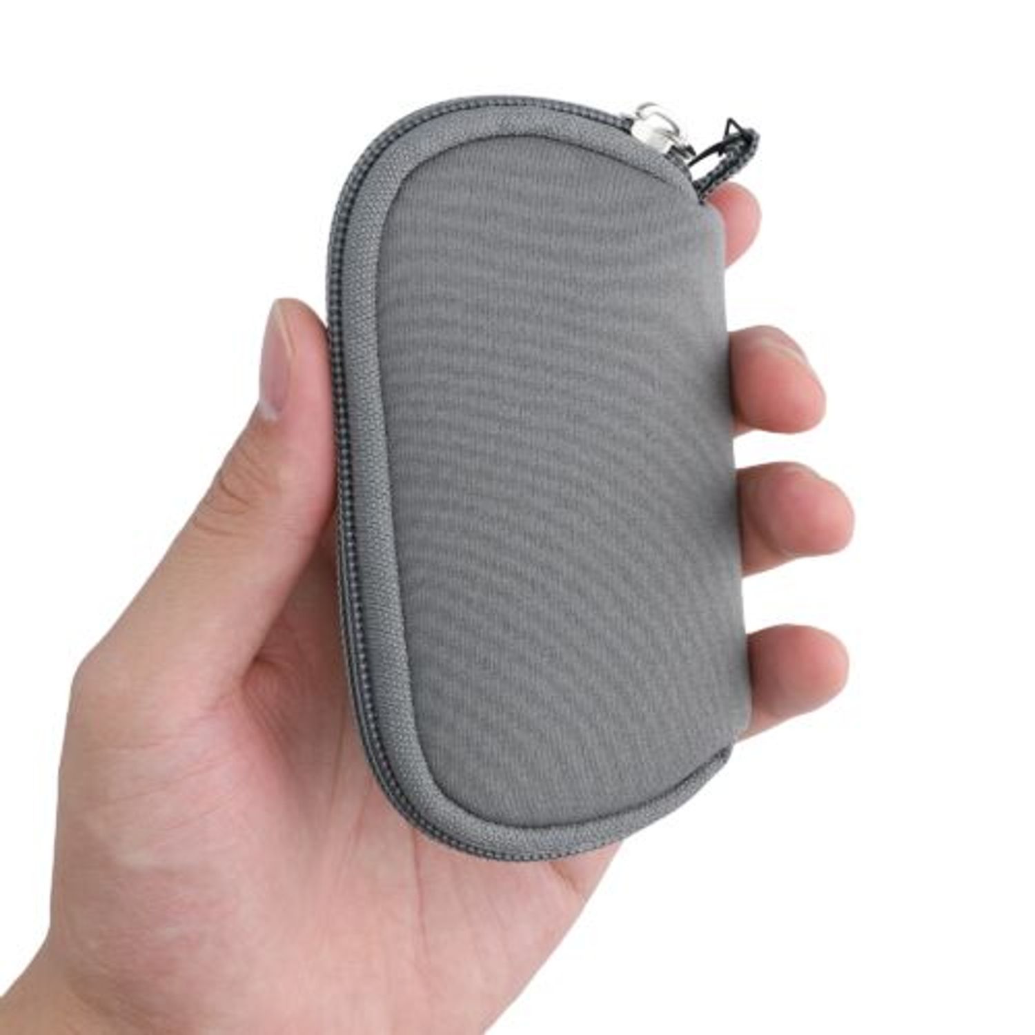 Husa pentru mouse Apple Magic Mouse 2/Magic Mouse 1, Kwmobile, Gri, Neopren, 51117.155 fotografia produsului View 2 L