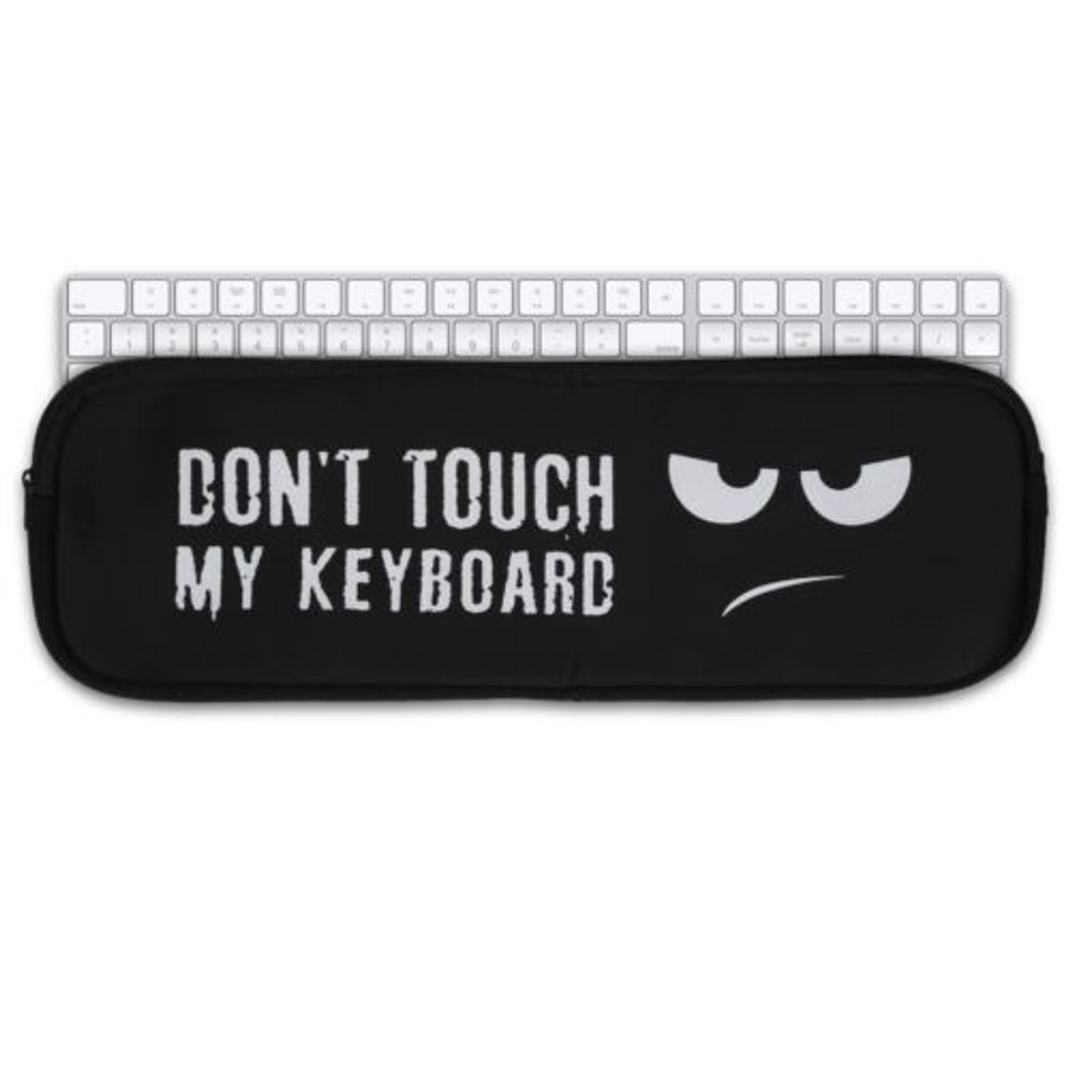 Husa pentru tastatura Apple Magic Keyboard, Kwmobile, Negru/Alb, Neopren, 51177.01 fotografia produsului