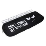 Husa pentru tastatura Apple Magic Keyboard, Kwmobile, Negru/Alb, Neopren, 51177.01 fotografia produsului View 2 S