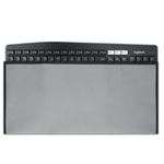 Husa pentru tastatura marime L, Kwmobile, Gri, Plastic, 49500.25 fotografia produsului