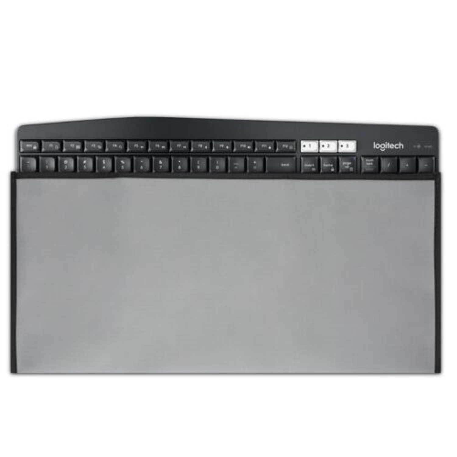 Husa pentru tastatura marime L, Kwmobile, Gri, Plastic, 49500.25 fotografia produsului