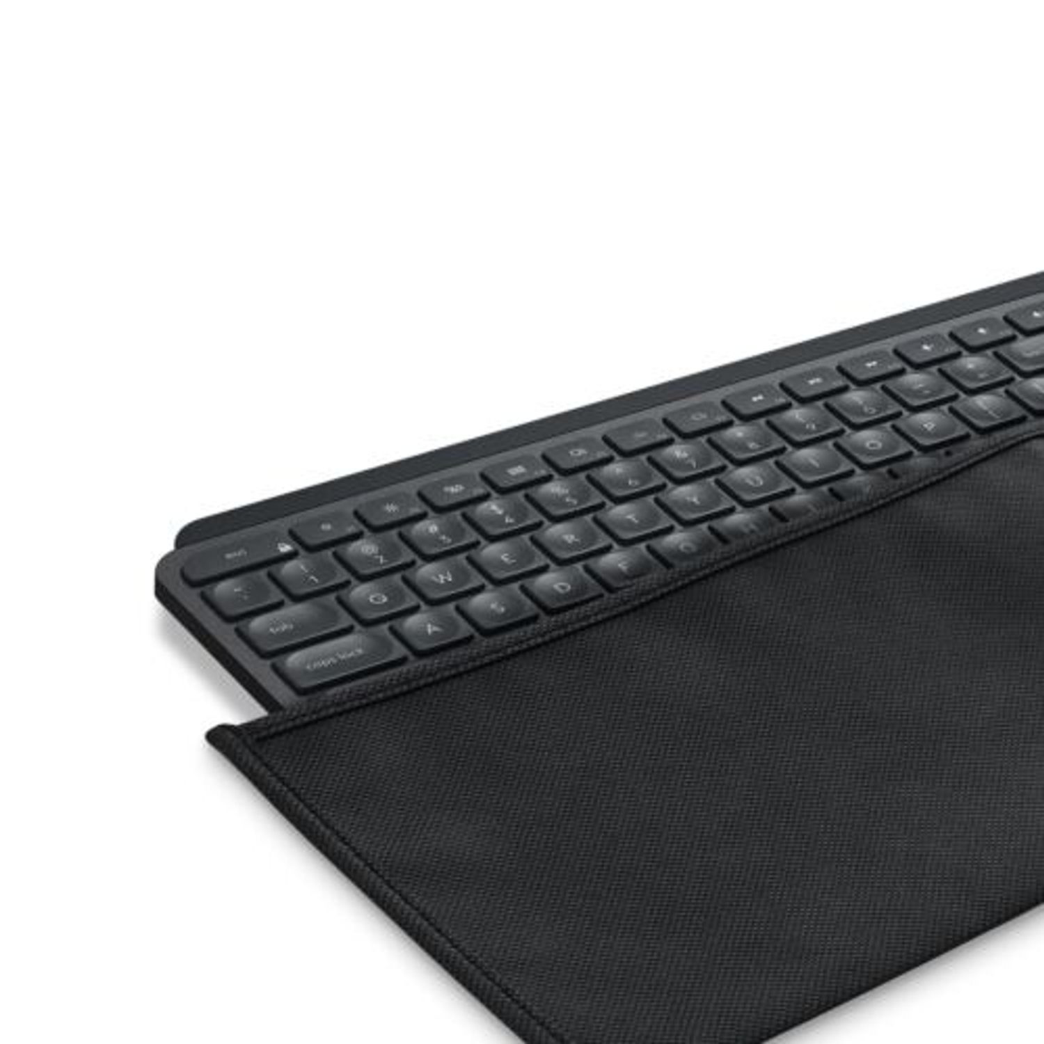 Husa pentru tastatura Logitech MX Keys Wireless, Kwmobile, Negru, Plastic, 58192.01 fotografia produsului View 7 L