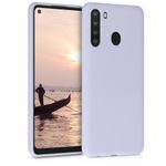 Husa pentru Samsung Galaxy A21, Silicon, Mov, 52309.108 fotografia produsului