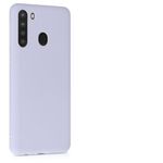 Husa pentru Samsung Galaxy A21, Silicon, Mov, 52309.108 fotografia produsului View 8 S