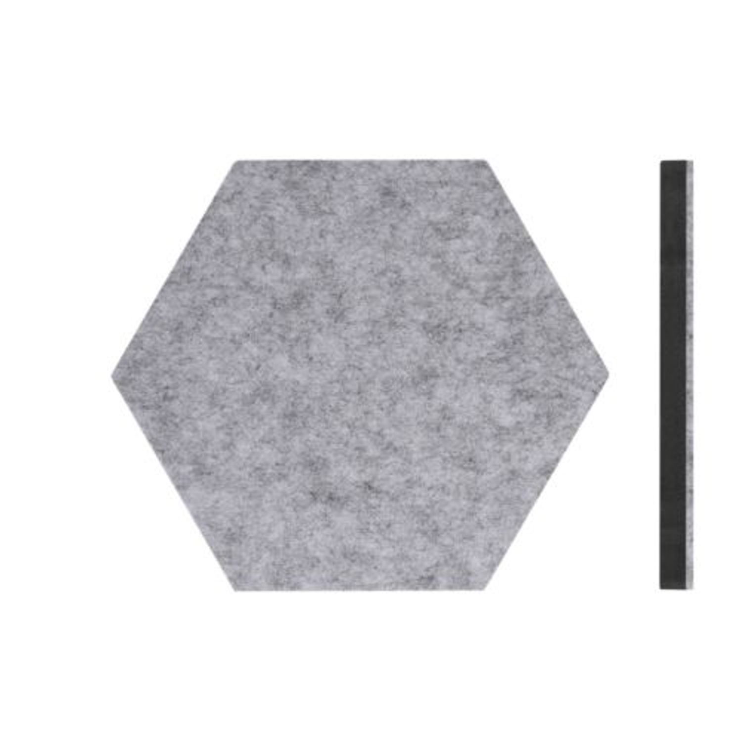 Set 4 Panouri pluta hexagonal Navaris, 20 x 17 cm, 10 pini, 44328.25 fotografia produsului View 8 L