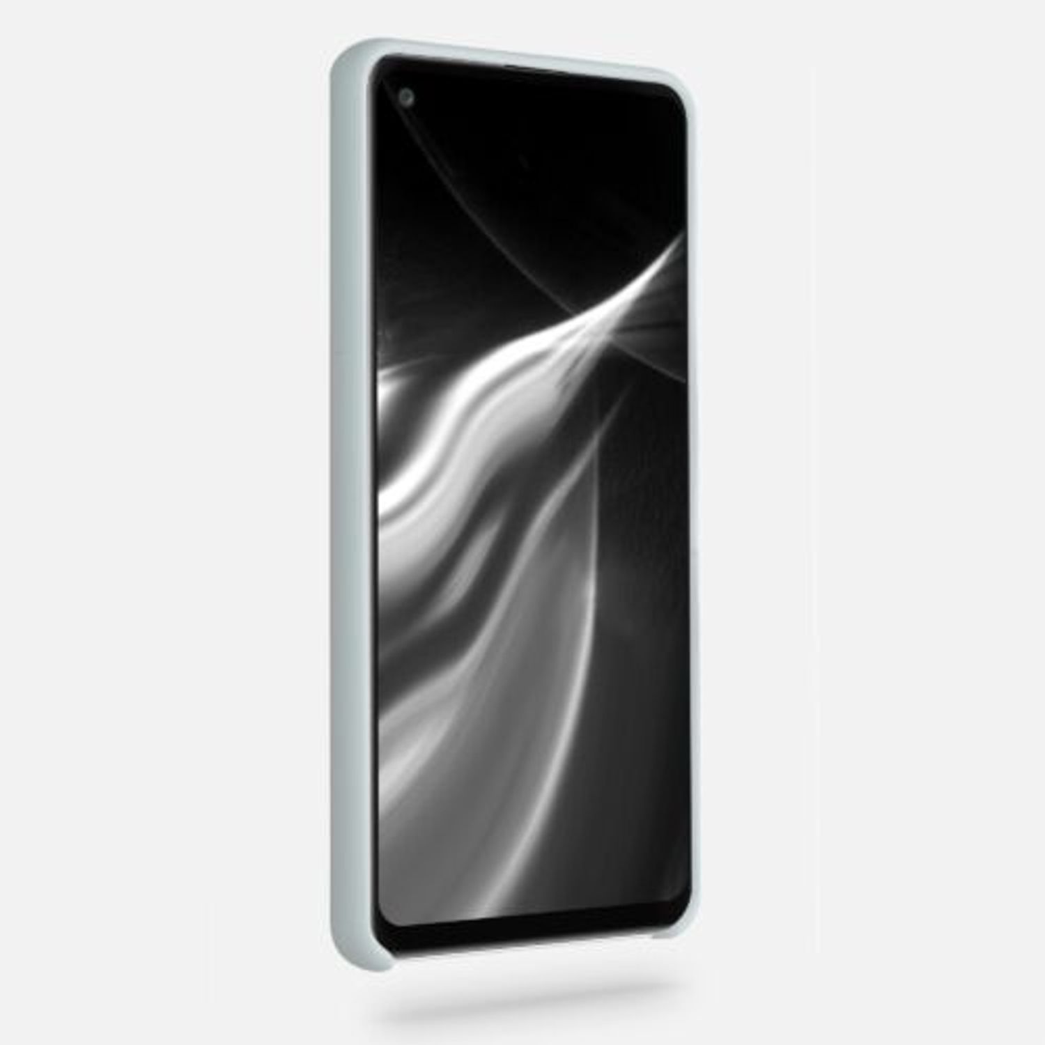 Husa pentru Samsung Galaxy A21s, Silicon, Verde, 52565.70 fotografia produsului View 3 L