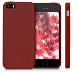 Husa pentru Apple iPhone 5/iPhone 5s/iPhone SE, Silicon, Rosu, 33098.20 fotografia produsului View 2 S
