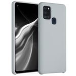 Husa pentru Samsung Galaxy A21s, Silicon, Verde, 52565.70 fotografia produsului