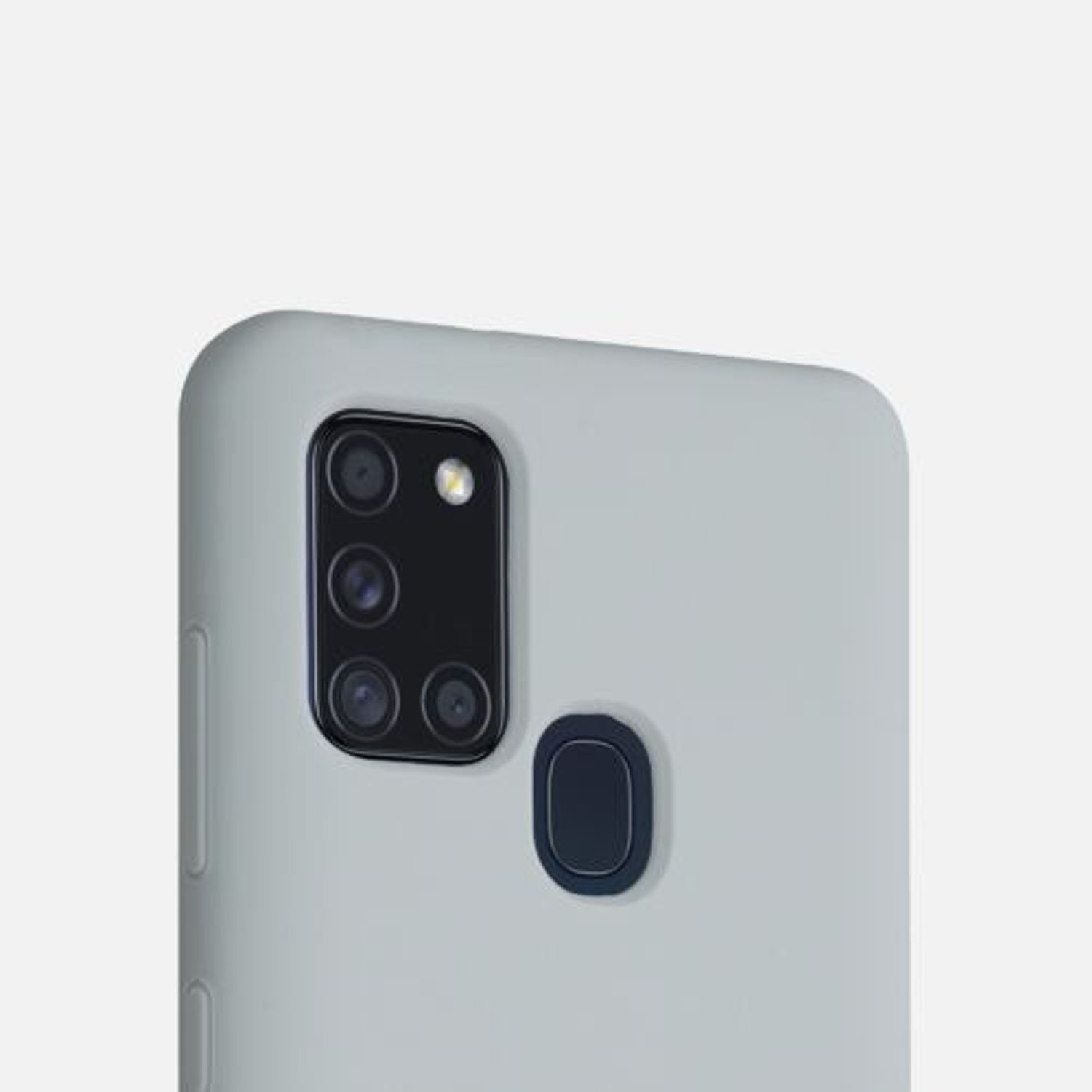Husa pentru Samsung Galaxy A21s, Silicon, Verde, 52565.70 fotografia produsului View 8 L
