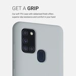 Husa pentru Samsung Galaxy A21s, Silicon, Verde, 52565.70 fotografia produsului View 4 S
