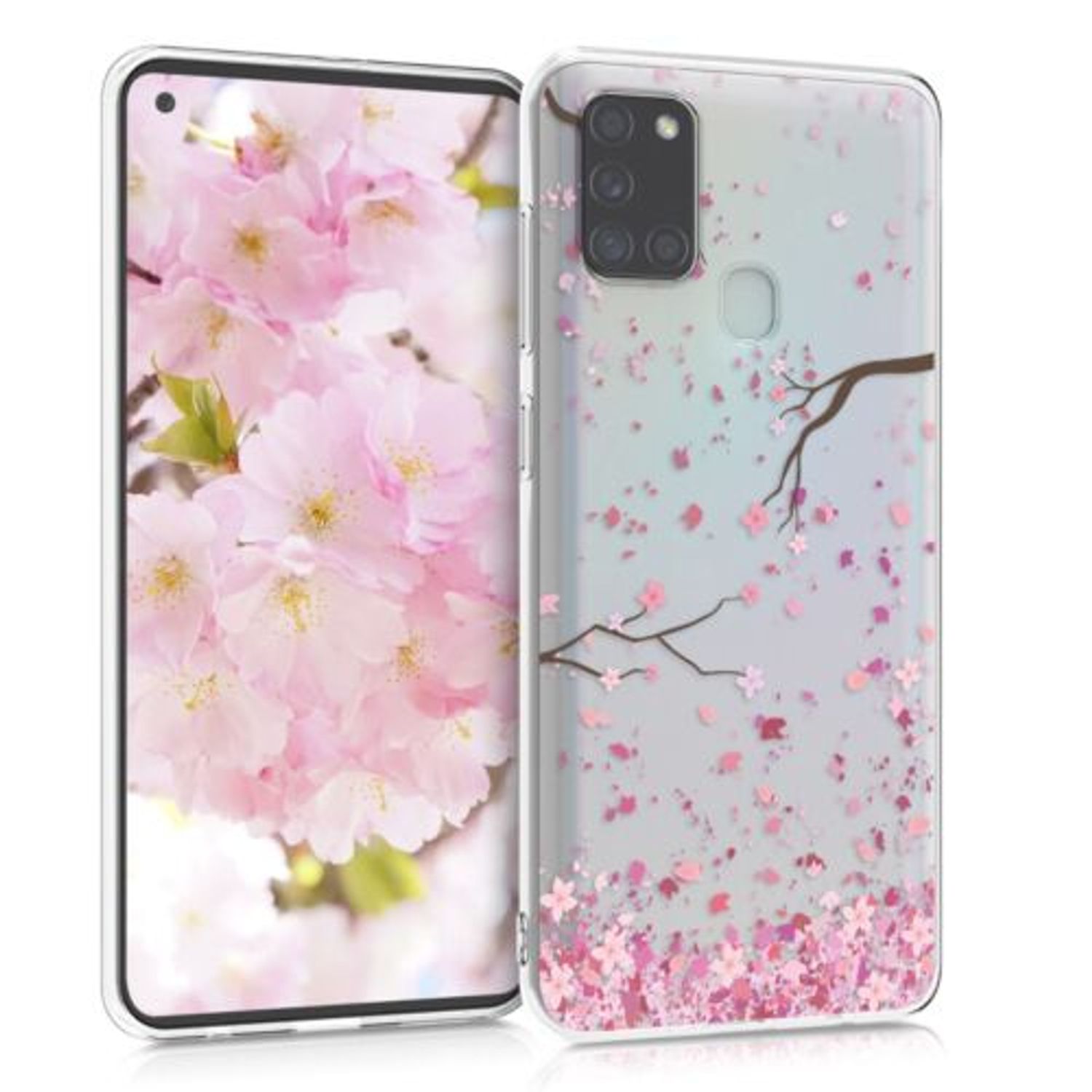 Husa pentru Samsung Galaxy A21s, Silicon, Multicolor, 52497.01 fotografia produsului