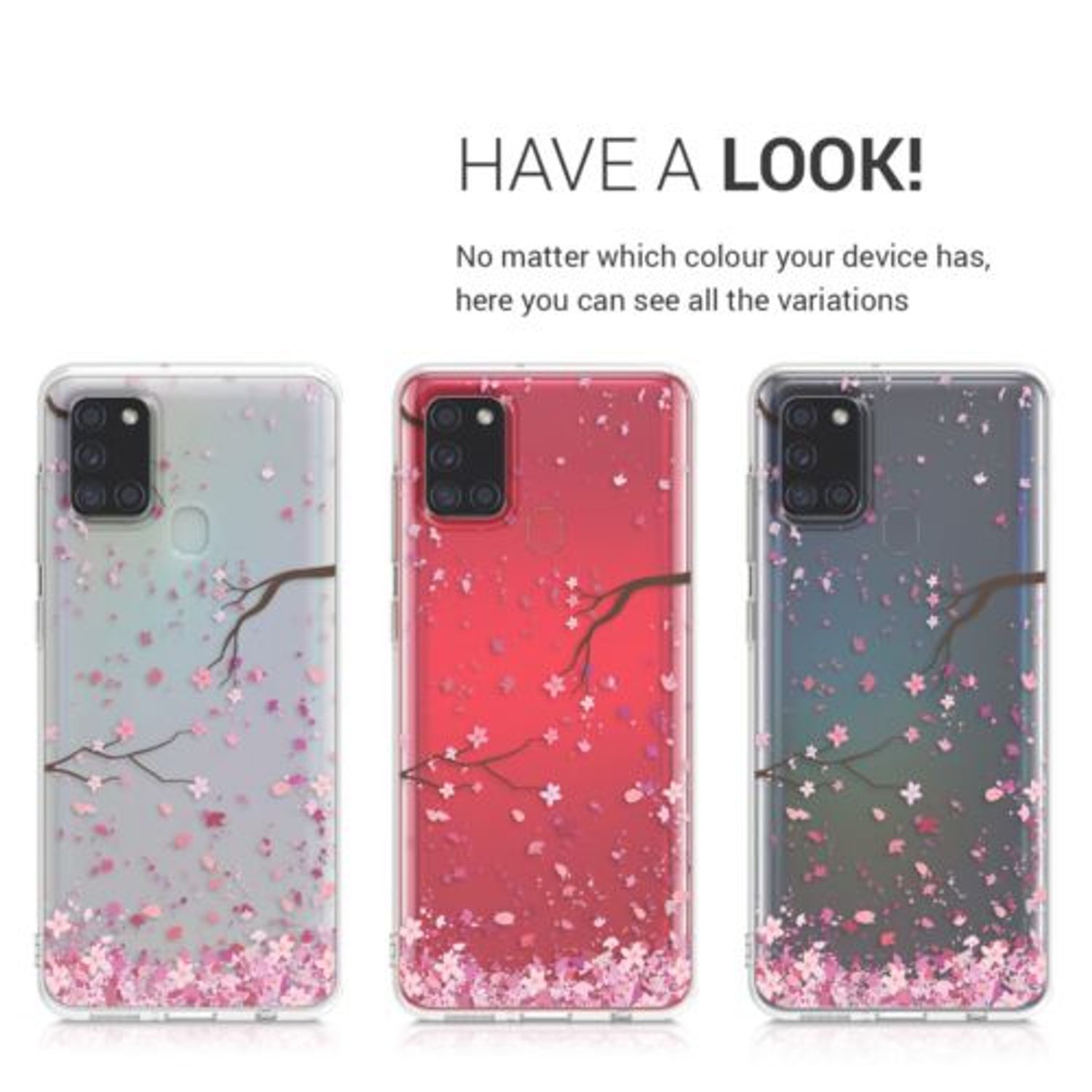 Husa pentru Samsung Galaxy A21s, Silicon, Multicolor, 52497.01 fotografia produsului View 5 L