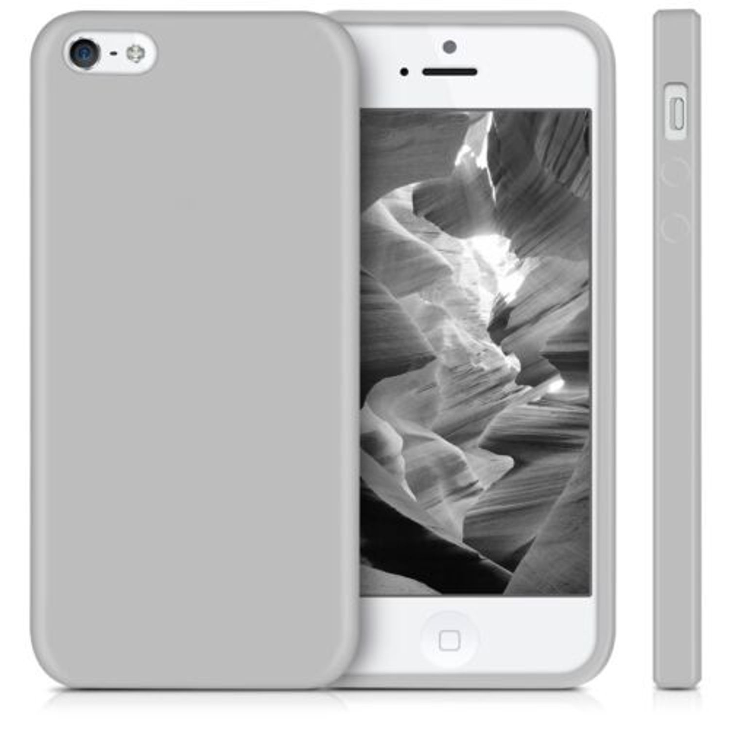 Husa pentru Apple iPhone 5/iPhone 5s/iPhone SE, Silicon, Verde, 33098.70 fotografia produsului View 2 L