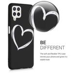 Husa pentru Samsung Galaxy A22, Silicon, Negru, 55497.03 fotografia produsului View 4 S